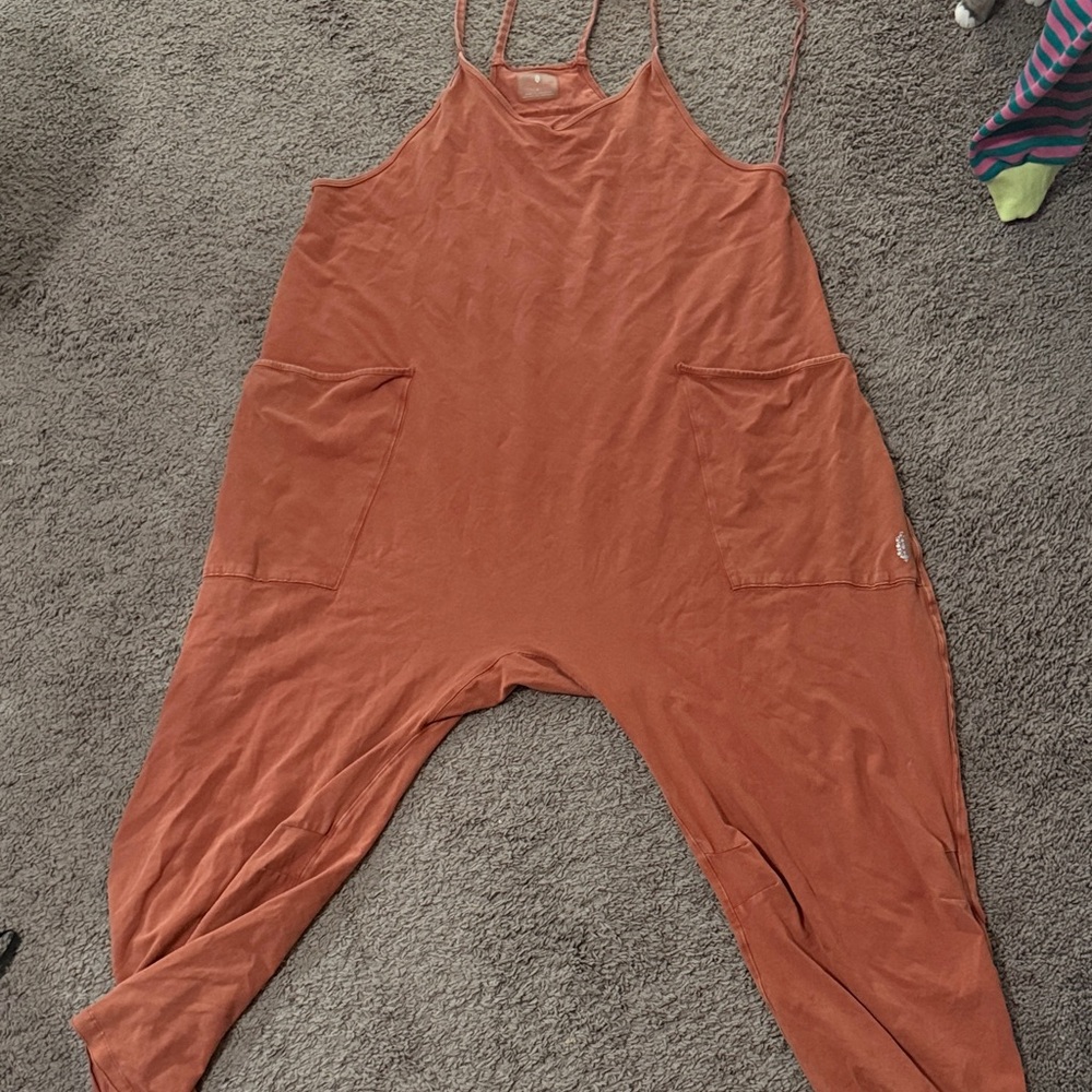 FP Movement by Free People Terracotta Jumpsuit